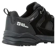 Jack Wolfskin miesten ulkoilukenkä Trail Hiker Texapore Low - BLACK - 3