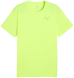 Puma miesten t-paita M Mass Merchant Tee - Yellow - 1