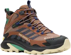 Merrell miesten ulkoilukenkä Moab Speed 2 Mid GTX - Rye - 2