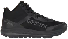 Viking miesten talviulkoilukenkä Stride Mid Warm Gore-Tex - BLACK - 1