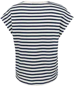 House naisten raidallinen t-paita 213H261701 - BLUE WHITE - 2