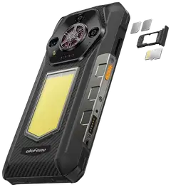 Ulefone Rugged-älypuhelin Armor 30 4G 512 GB musta - 2