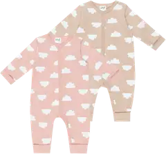 Ciraf vauvojen pyjama 250B252913 2-pack - pink cloud aop - 1