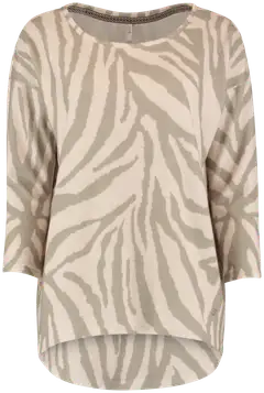 Z-one naisten pusero Mi44a - 7123 beige zebra - 1