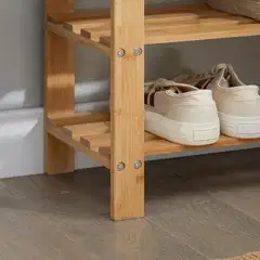 SoBuy kenkäkaappi bambu FSR02-K-N - 5