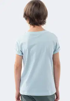 TEX BASIC lasten t-paita dino I276704 - TURQUOISE LIGHT - 2