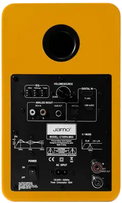 Jamo aktiivikaiutinpari C705PA MKII High Gloss Yellow - 3