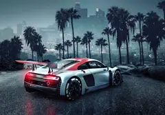 Komar Audi R8 LA fototapetti 8-742 3,68*2,54m - 1