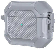 Wave Rugged Suojakotelo, Apple AirPods (4. sukupolvi), Vaaleanharmaa - 1