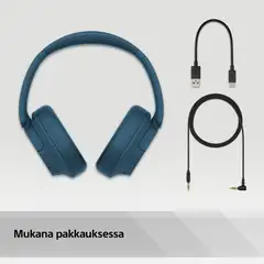 Sony langattomat vastamelusankakuulokkeet WH-CH720NL sininen - 11