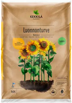 Kekkilä Luonnonturve 50 l, lava 60 säkkiä - 2