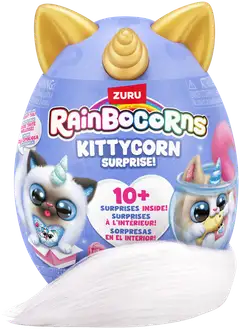 Rainbocorns pehmokissa Kittycorn Surprise, erilaisia - 4