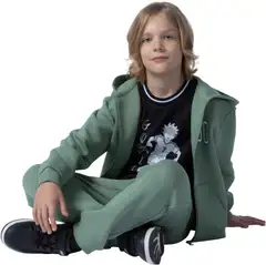 House lasten t-paita mesh 23PH032605 - BLACK - 4