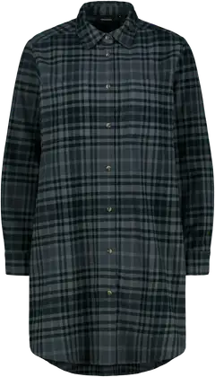 Reino&Aino naisten flanellitunika - grey check - 1