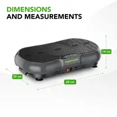 Tunturi Cardio Fit V40 Tärinälevy - 9