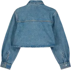 WKLY. naisten lyhyt farkkujakku CYCLO® 220W280650 - Denim blue - 2