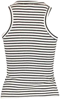 Hailys naisten toppi We44ndy - offwhite/black stripe - 3