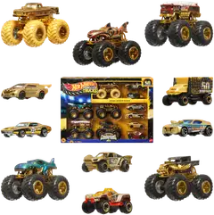 Monster Trucks Bigfoot Trophy Champions -autoleikkisetti - 2