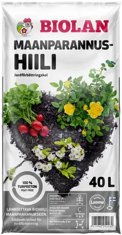 Biolan maanparannushiili 40 l - 1