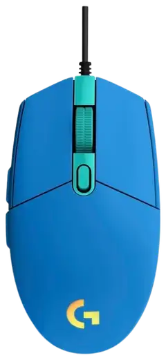Logitech pelihiiri Lightsync G203 sininen - 3