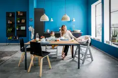 Hauck sitteri ja syöttötuolin istuin Alpha beige - 25