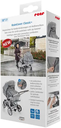 Reer Classic+ yhdistelmärattaiden sadesuoja - 1