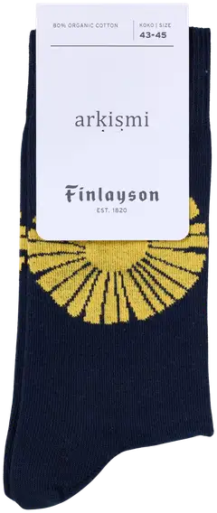 Finlayson miesten nilkkasukat Valo - T.sininen - 1