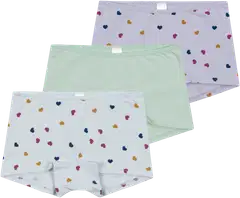 House lasten bokserialushousut tyttöjen malli Sydän 230H263211 3-pack - MULTICOLOR - 1