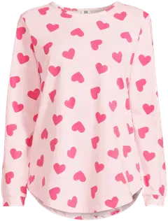 Actuelle naisten pyjama 212A382615 - Pink AOP - 5