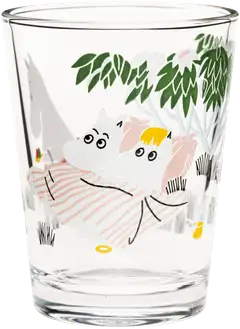 Moomin Arabia Finland Muumi juomalasi 22cl Loikoilua - 1