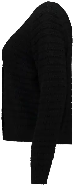 Zabaione naisten neulejakku Ya44sminn - BLACK - 2