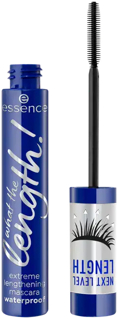 essence what the length! extreme lengthening mascara waterproof 02 Black Waterproof 10 ml - 2