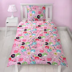 Lasten pussilakanasetti Squishmallows 150x210+50x60 cm - 4