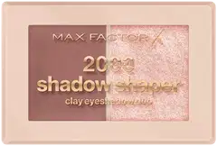 Max Factor 2000 Calorie Shadow Shaper Clay Eyeshadow Duo 010 Clay Gleam 4 g - Clay Gleam - 1