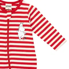 Muumi vauvojen pyjama Raidallinen 593899 - punainen - 3