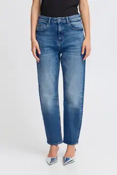 B.young naisten farkut Byloetta 20815198 - Mid blue denim - 3
