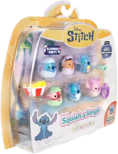 Squish-a-longs 2,5 cm Disney Stitch hahmo 6 kpl - 3