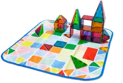 MAGNA-TILES® 2 in 1 -setti: säilytyslaatikko ja interaktiivinen leikkialusta - 2