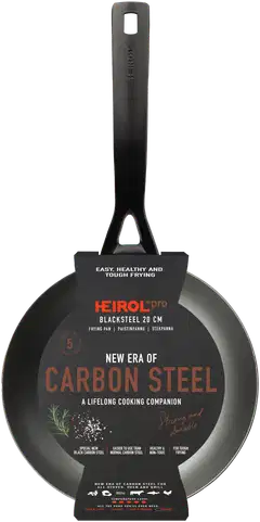 Heirol Paistinpannu 20 cm Blacksteel Pro - 3