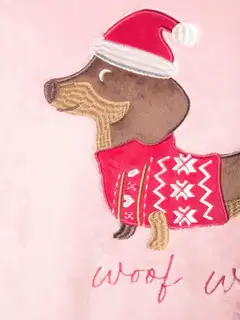 House naisten pörröfleece Daxie - L.pink - 5