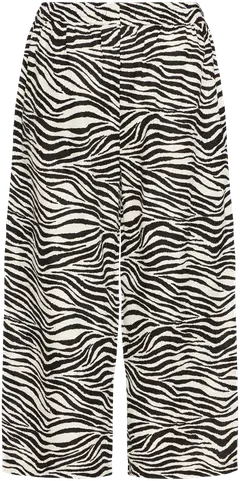 B.young naisten housut Byfalakka - Black Zebras Mix - 2