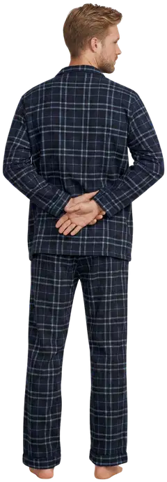 House miesten flanellipyjama 191H382618 - DARK BLUE - 2