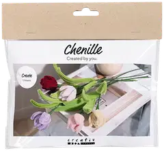 Creativ Company askartelusetti mini kukkia, tulppaanit - 1