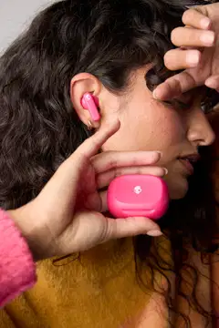Skullcandy Bluetooth nappikuulokkeet Smokin Buds pinkki - 3