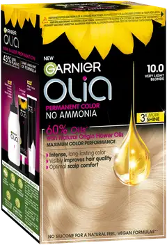 Garnier Olia 10.0 Very Light Blonde kestoväri 174ml - 2