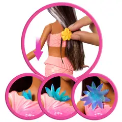 Barbie Blooming Mermaid -Nukke Pinkki - 6