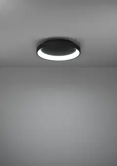 EGLO kattovalaisin Loretello LED 12W 35 cm musta/valkoinen - 8