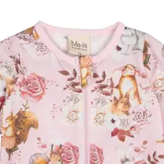 Ma-ia family vauvojen pyjama Metsäneläimet 203509 - Roosa - 2