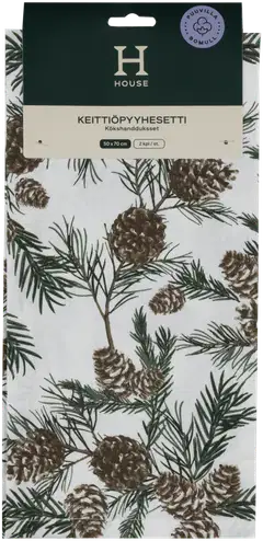 House keittiöpyyhe Pine cone 50 x 70 cm 2 kpl - 1