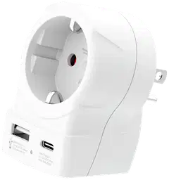 Skross Eurooppa - USA - USB adapteri - 1